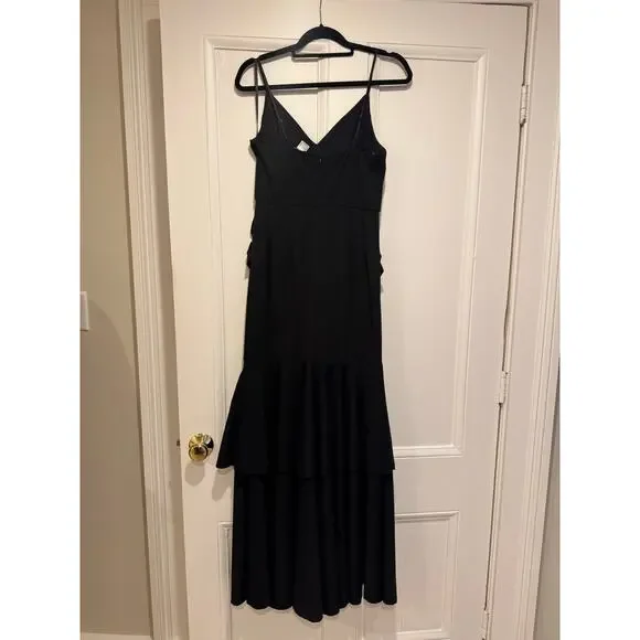 Black Long Dress VENUS Brand - Picture 5 of 6